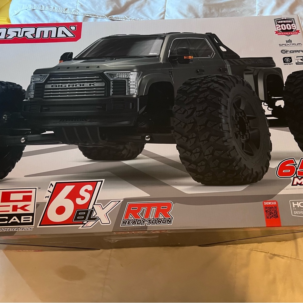 Arrma big rock 6s blx 1/7 scale rtr